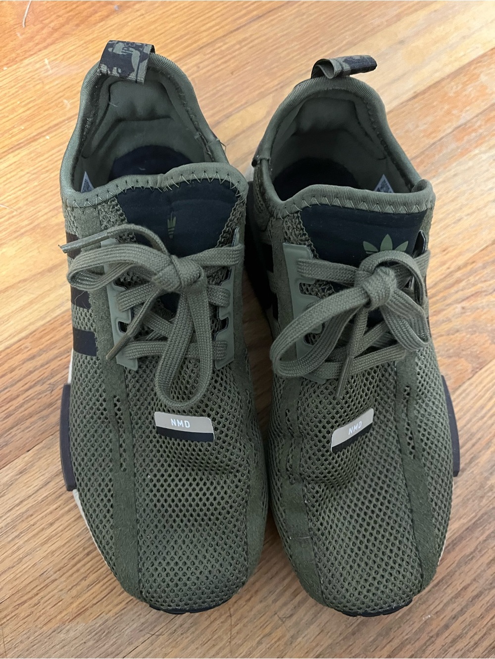 adidas NMD R1 Sneakers in Olive